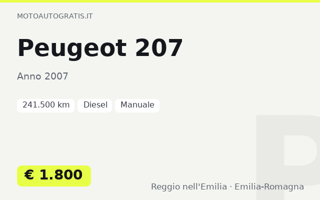 Peugeot 207
