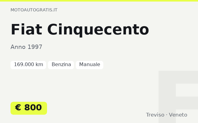 Fiat Cinquecento