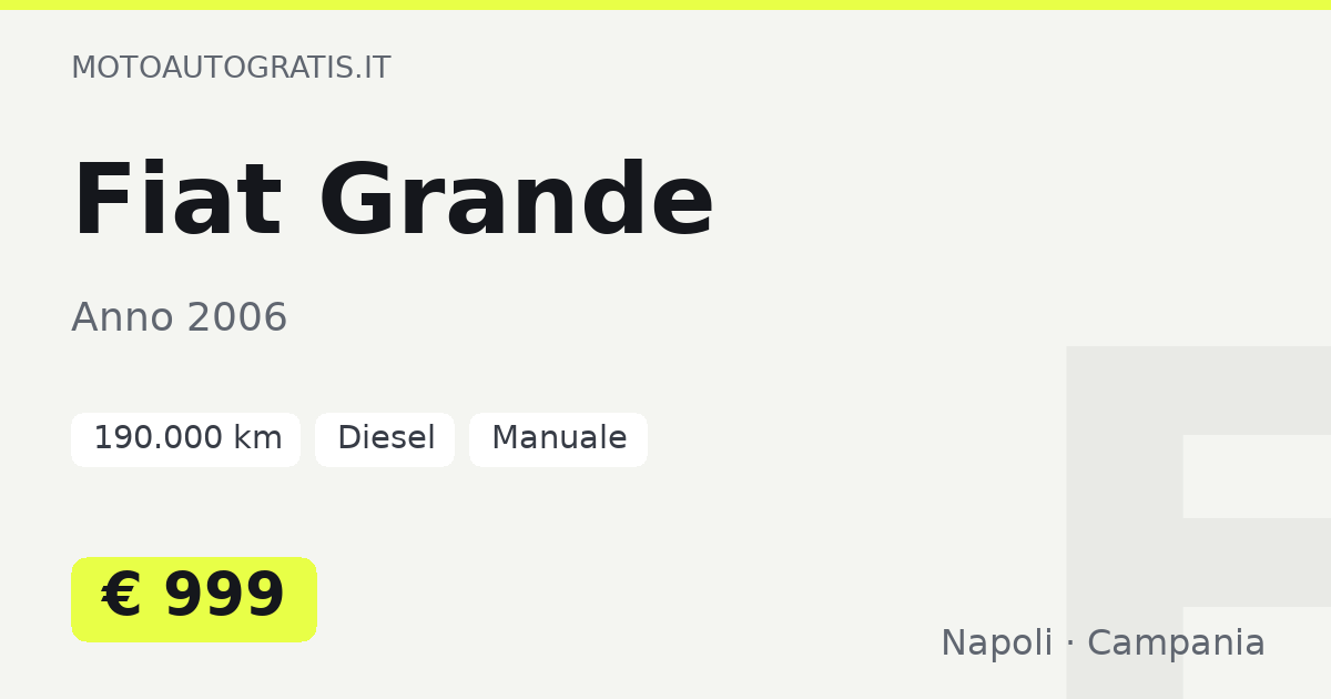 Fiat Grande