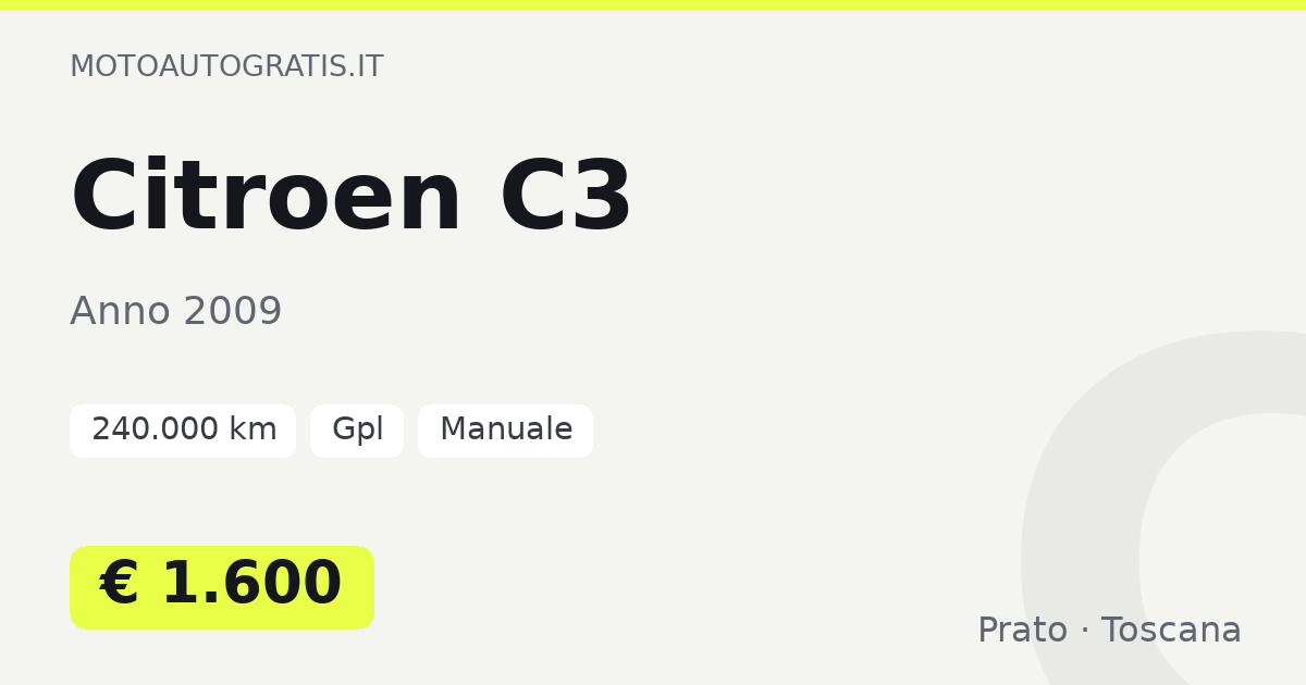 Citroen C3