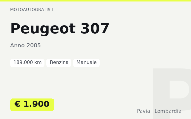 Peugeot 307