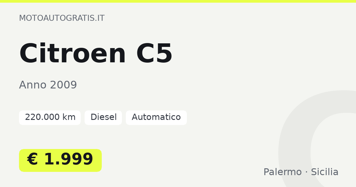 Citroen C5