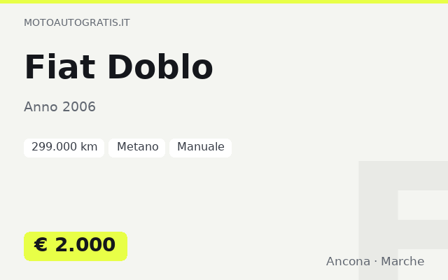 Fiat Doblo