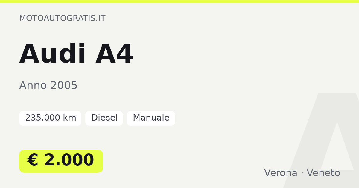 Audi A4