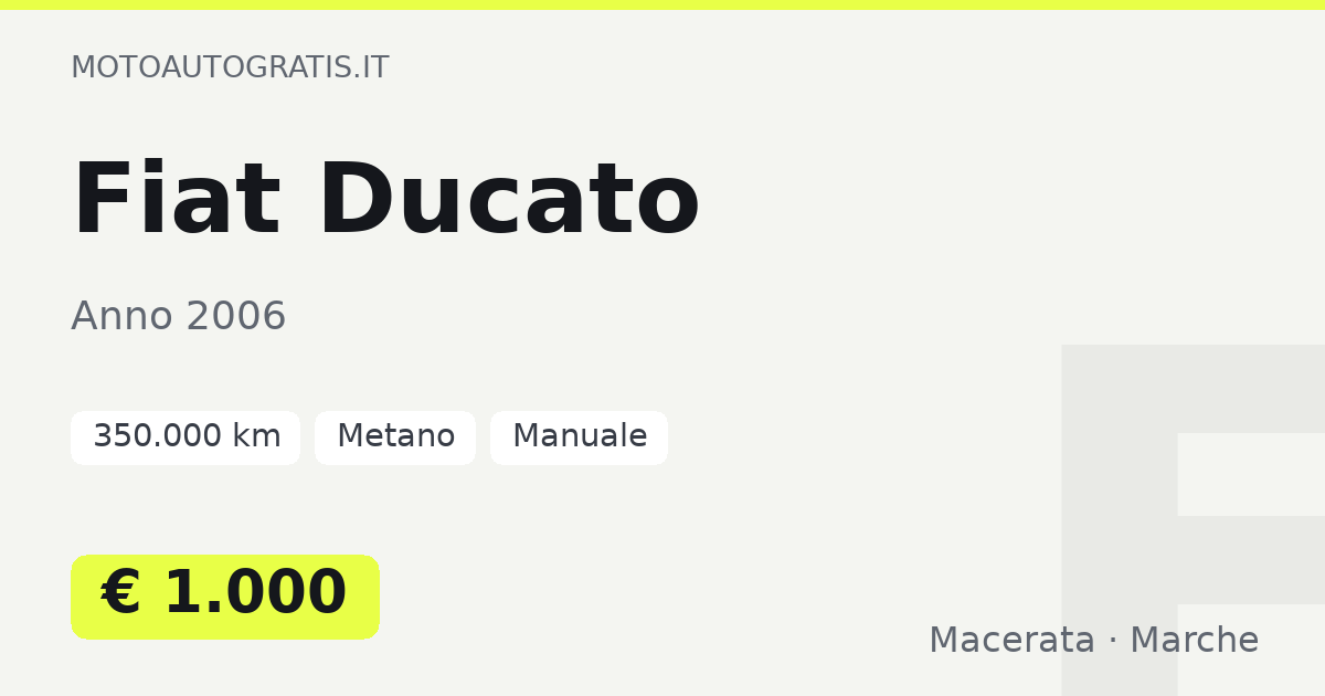Fiat Ducato