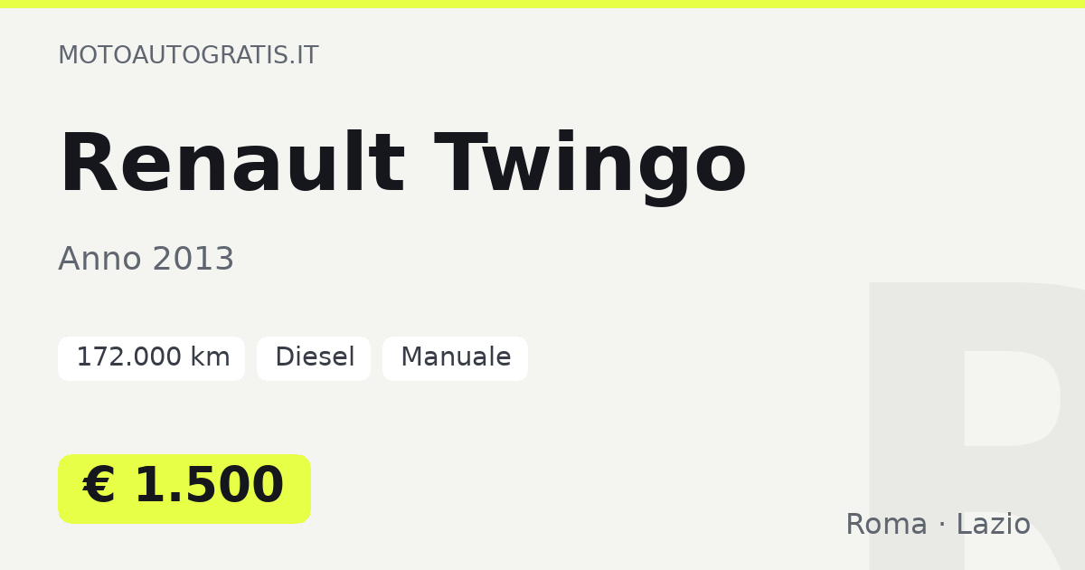 Renault Twingo