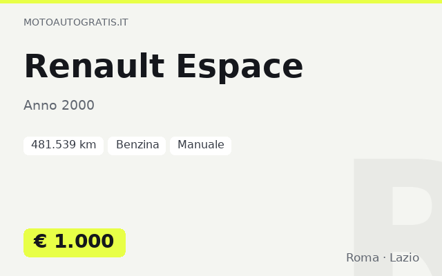 Renault Espace