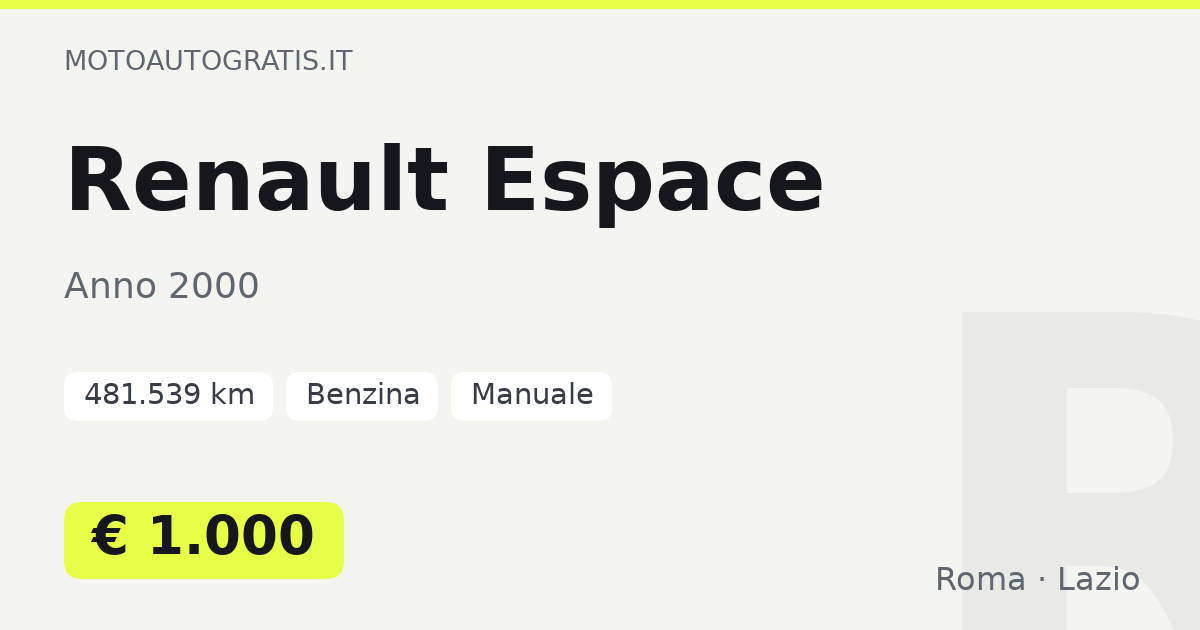 Renault Espace