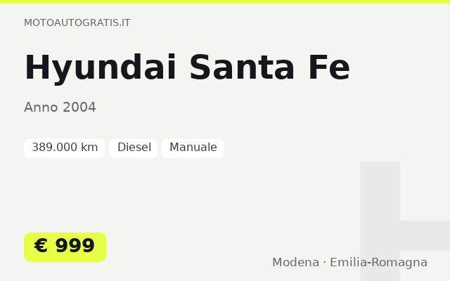 Hyundai Santa Fe