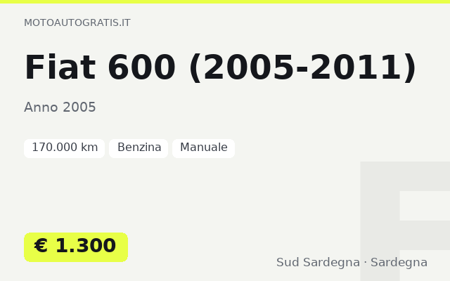 Fiat 600 (2005-2011)