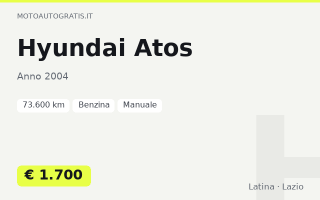 Hyundai Atos