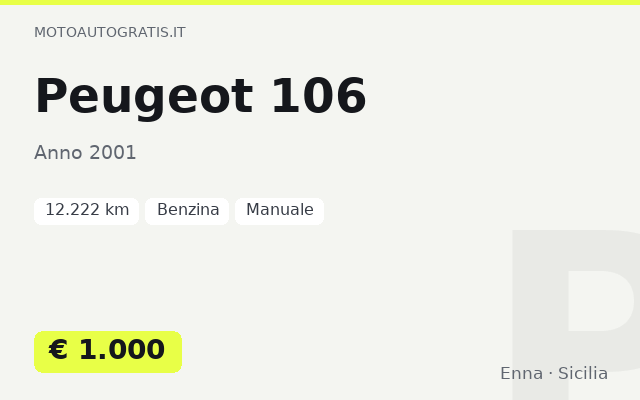 Peugeot 106