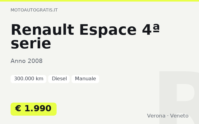 Renault Espace 4ª serie
