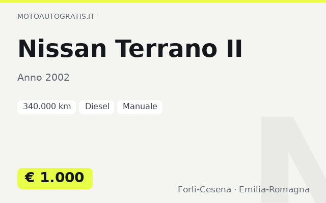 Nissan Terrano II