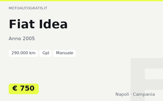 Fiat Idea