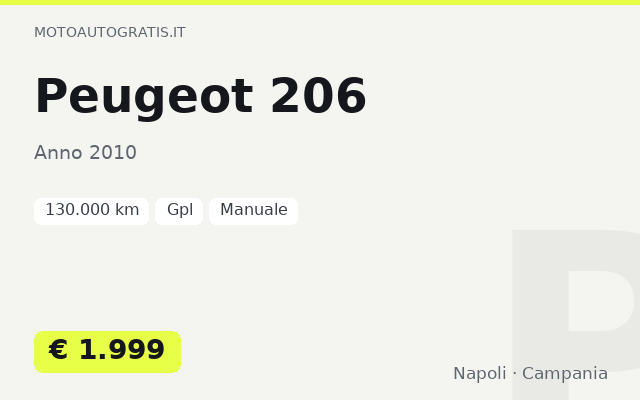 Peugeot 206