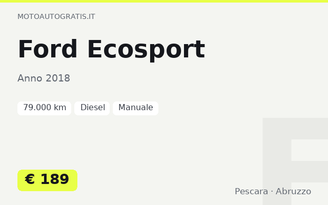 Ford Ecosport