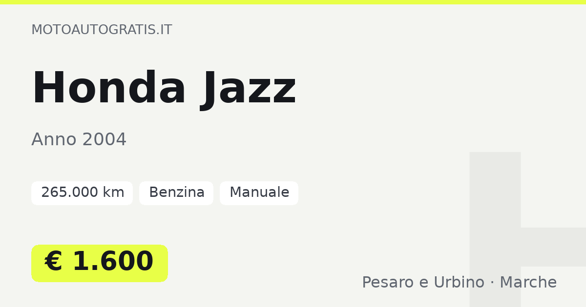 Honda Jazz
