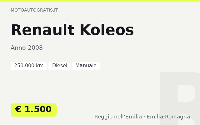 Renault Koleos