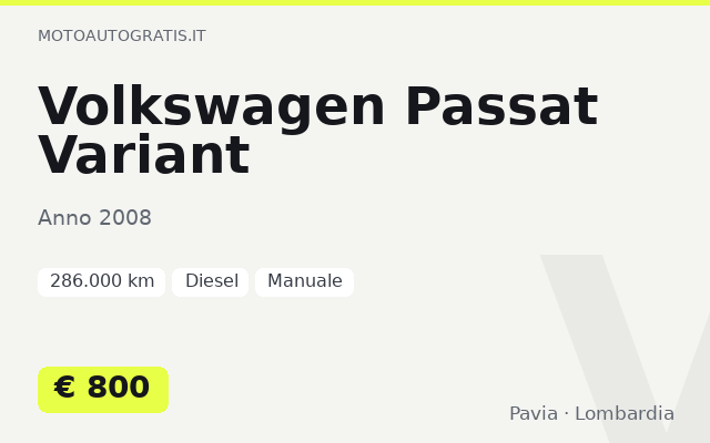 Volkswagen Passat Variant