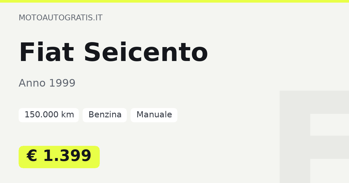 Fiat Seicento