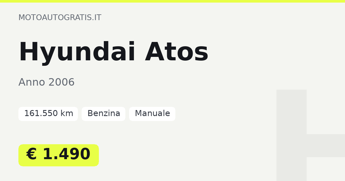 Hyundai Atos