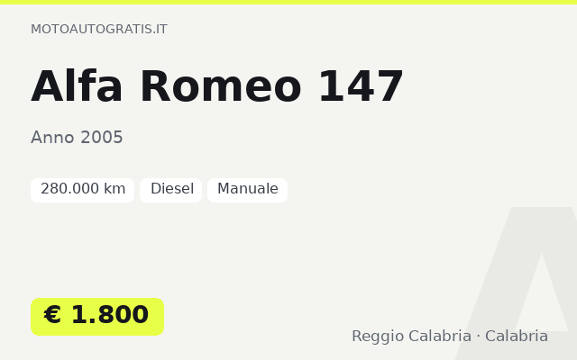 Alfa Romeo 147