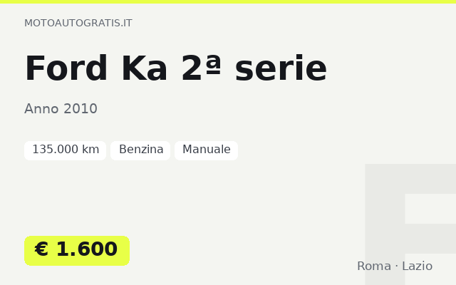 Ford Ka 2ª serie