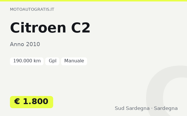 Citroen C2