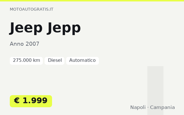 Jeep Jepp