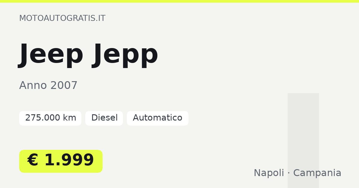 Jeep Jepp