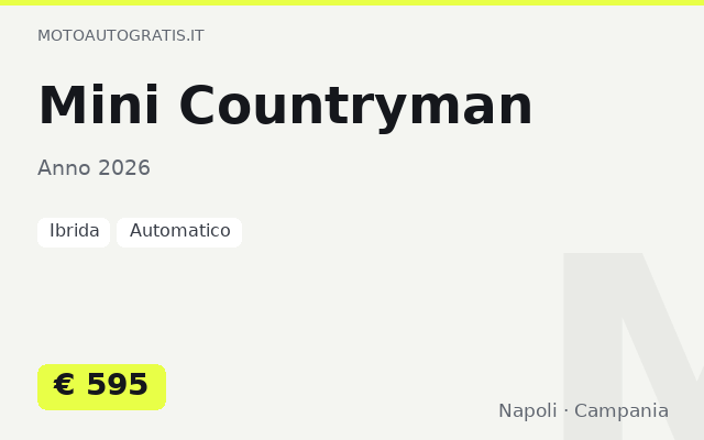 Mini Countryman