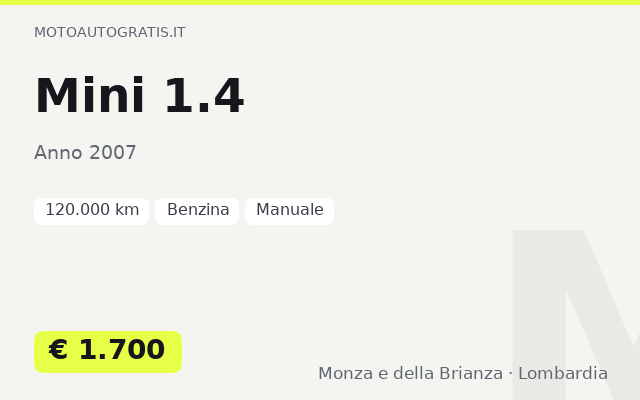 Mini 1.4