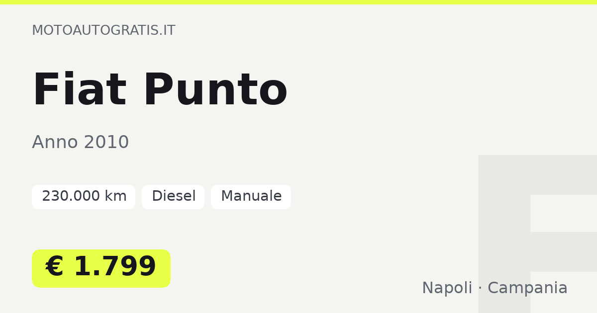 Fiat Punto