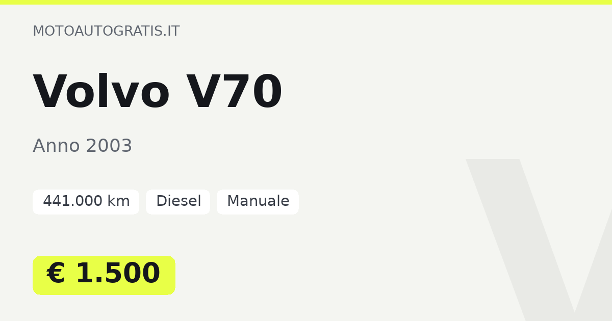 Volvo V70