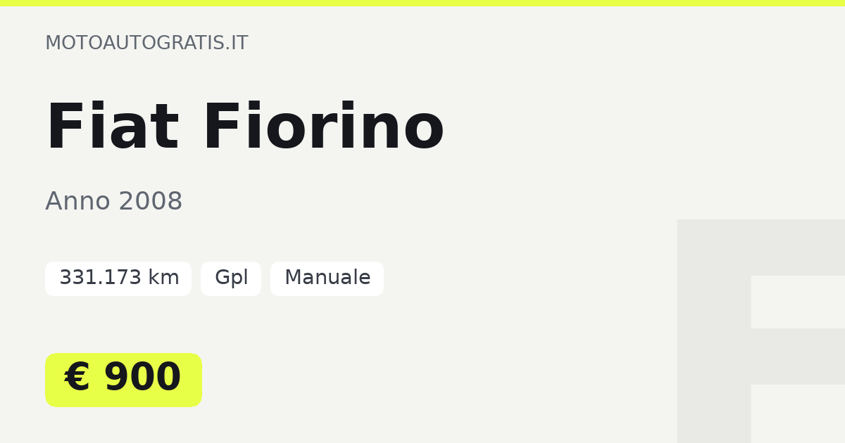 Fiat Fiorino