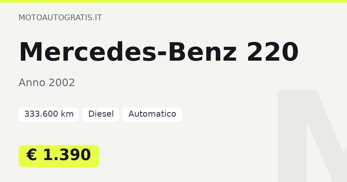Mercedes-Benz 220