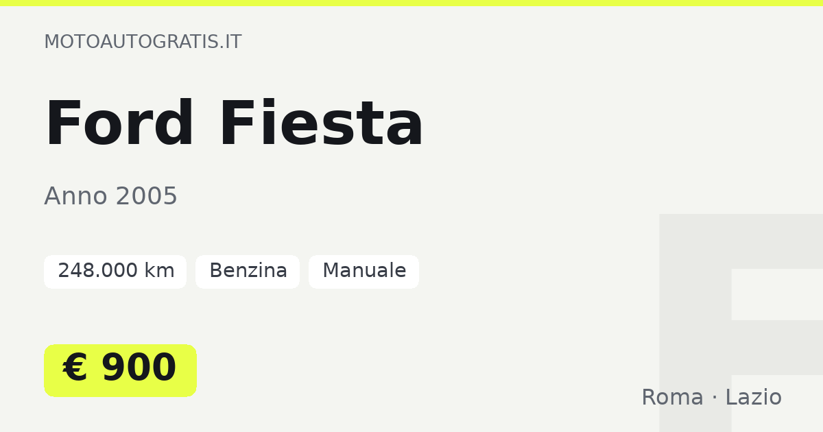 Ford Fiesta