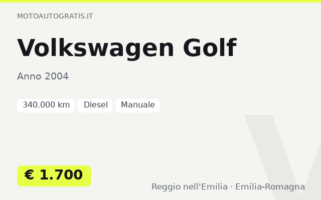 Volkswagen Golf