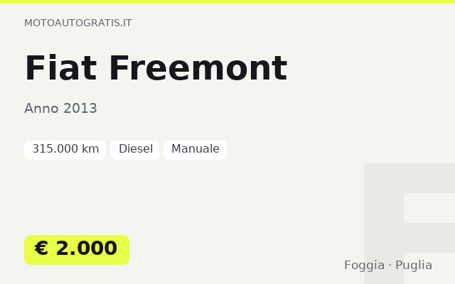 Fiat Freemont