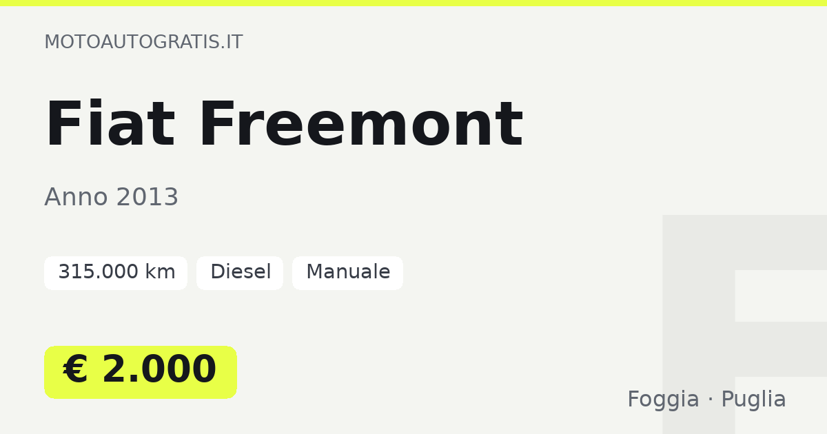 Fiat Freemont