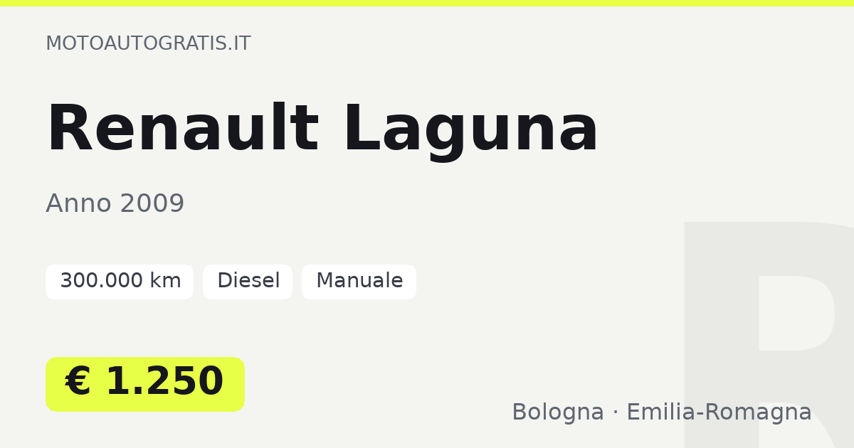 Renault Laguna