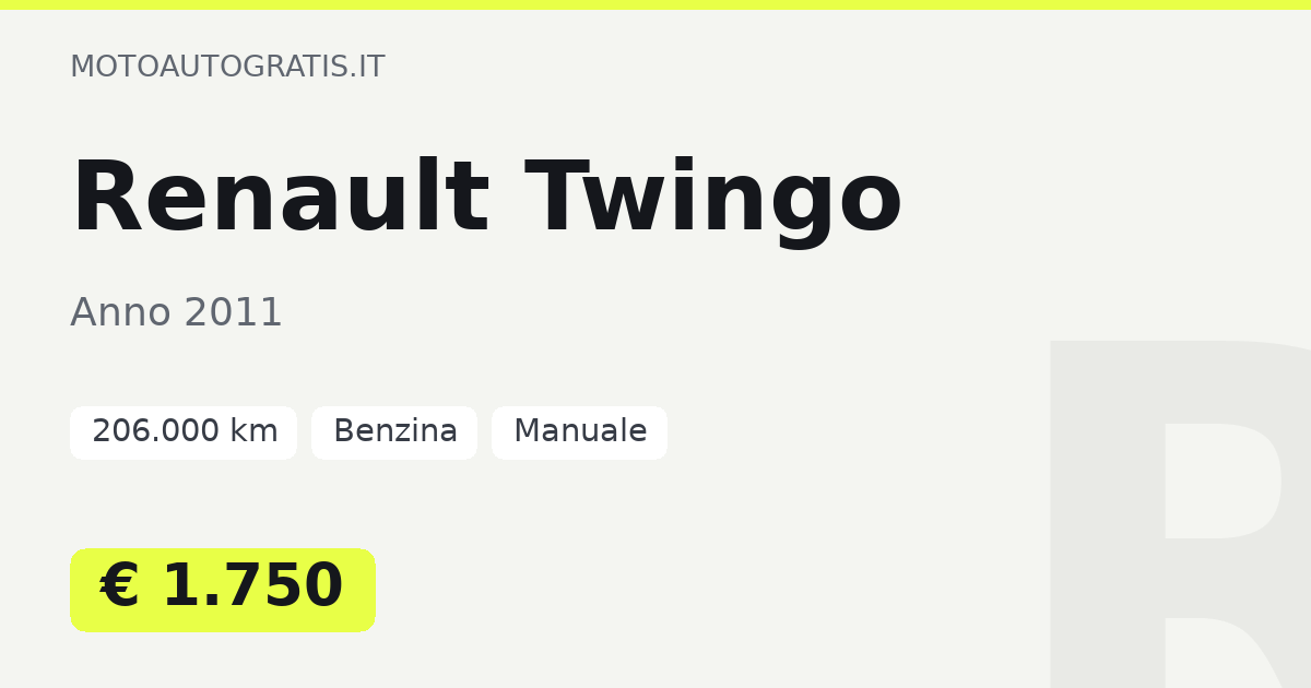 Renault Twingo