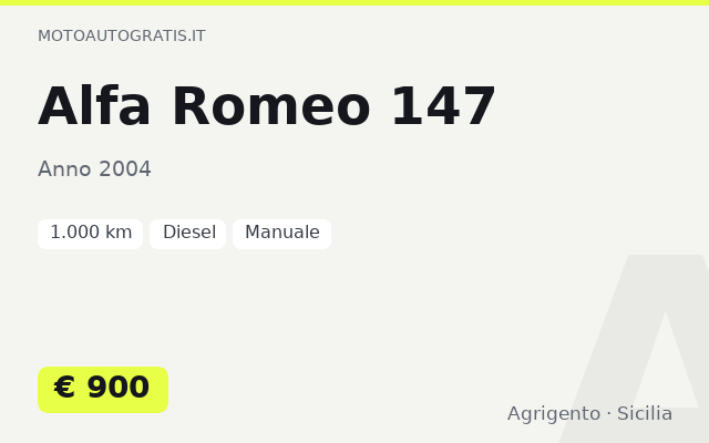 Alfa Romeo 147