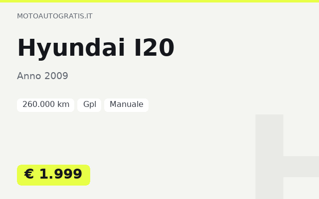 Hyundai I20
