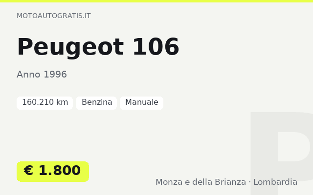 Peugeot 106