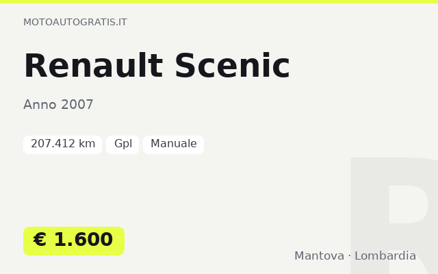 Renault Scenic