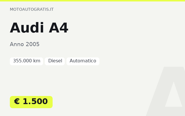 Audi A4