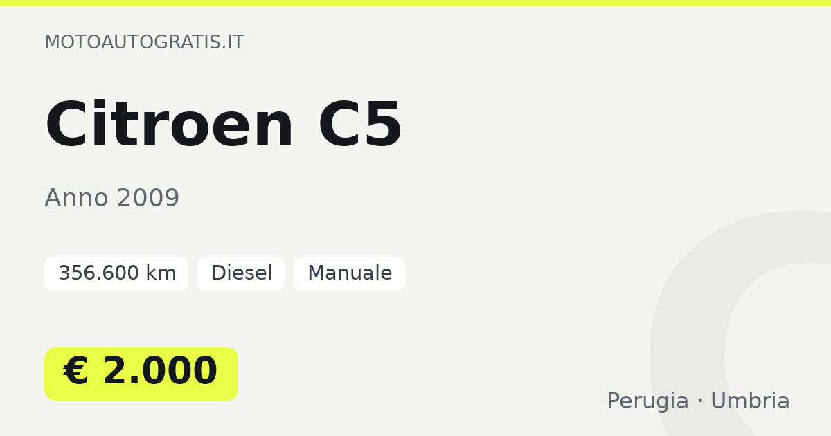 Citroen C5