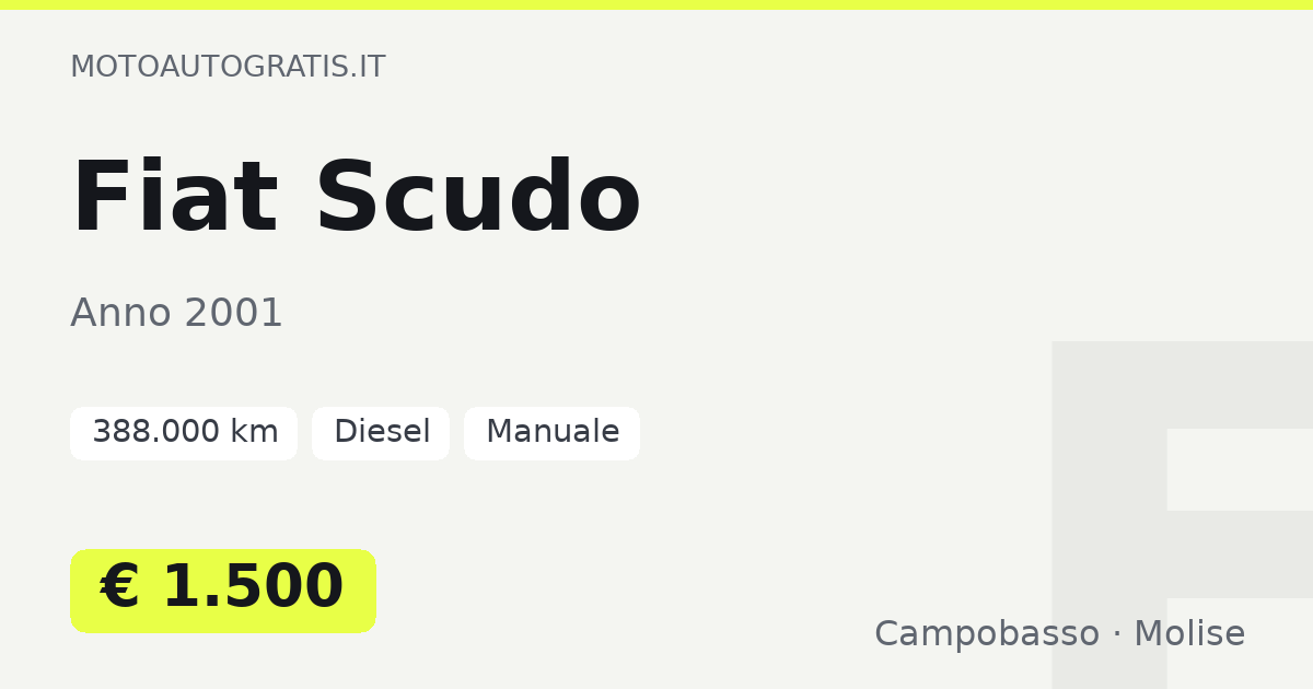 Fiat Scudo